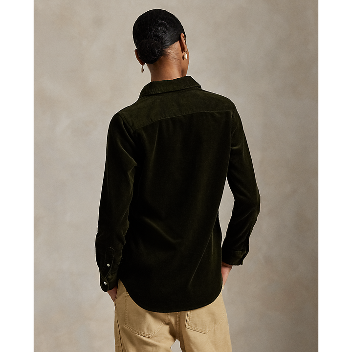 PRL Stretch Slim Fit Cotton Corduroy Shirt/Košulja 211971526001