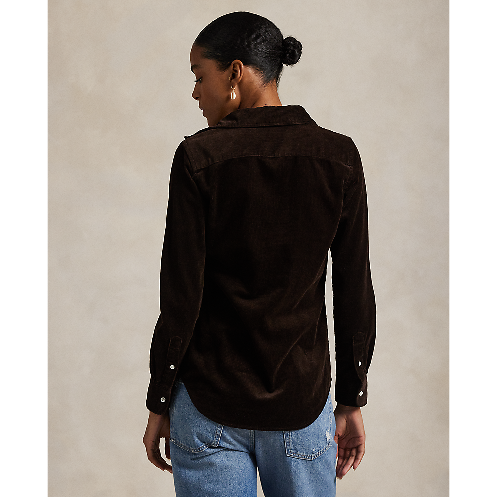 PRL Stretch Slim Fit Cotton Corduroy Shirt/Košulja 211971526002
