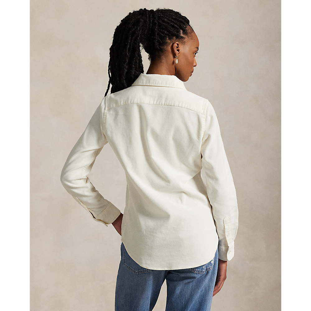 PRL Stretch Slim Fit Cotton Corduroy Shirt/Košulja 211971526005