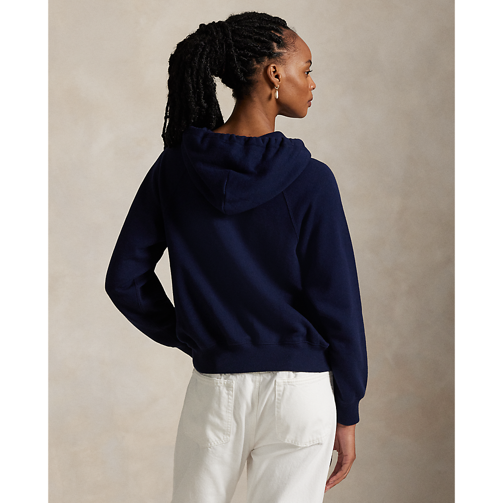 PRL Shrunken Fit Lightweight Fleece Hoodie/Duks 211971691003