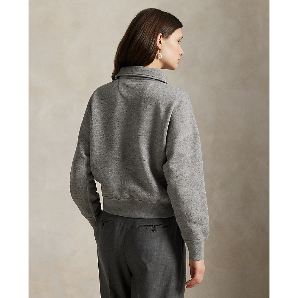 PRL Fleece Quarter-Zip /Pulover 211971701004