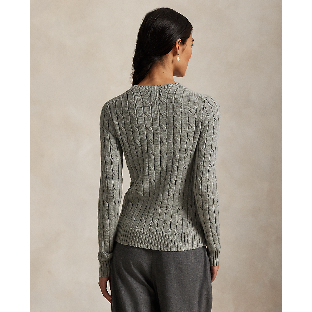 PRL Cable-Knit Cotton Crewneck Sweater/Pulover 211971795001