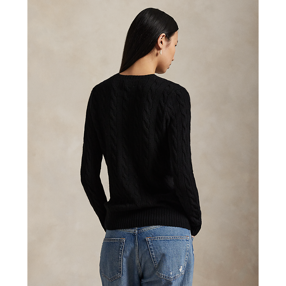 PRL Cable Wool-Cashmere Crewneck Jumper/Pulover 211971865005
