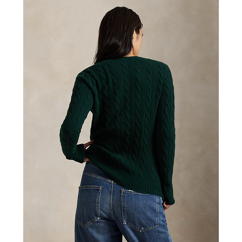PRL Cable Wool-Cashmere Crewneck Jumper/Pulover 211971865009
