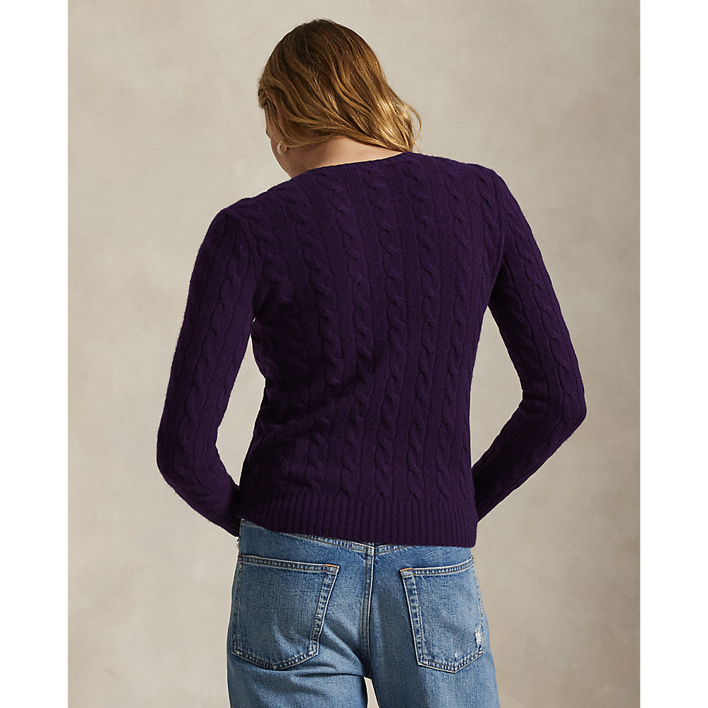 PRL Cable Wool-Cashmere Crewneck Jumper/Pulover 211971865011