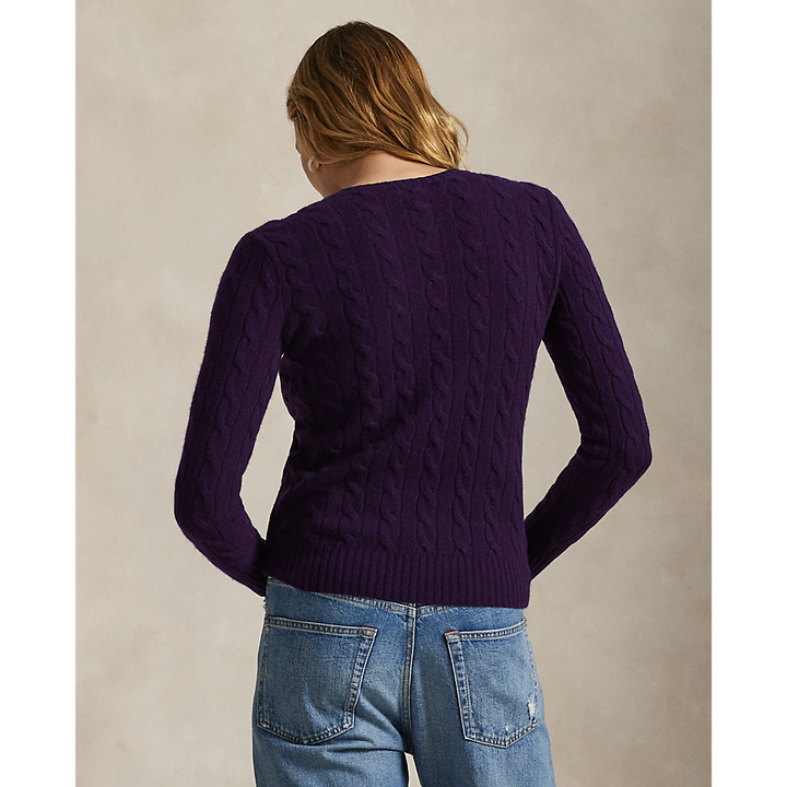 PRL Cable Wool-Cashmere Crewneck Jumper/Pulover 211971865011