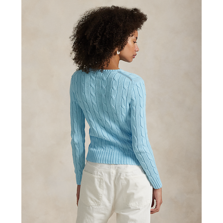 PRL Cable-Knit Cotton Crewneck Jumper/Pulover 211971869018