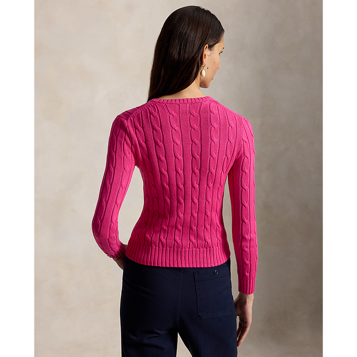 PRL Cable-Knit Cotton Crewneck Jumper/Pulover 211971869508