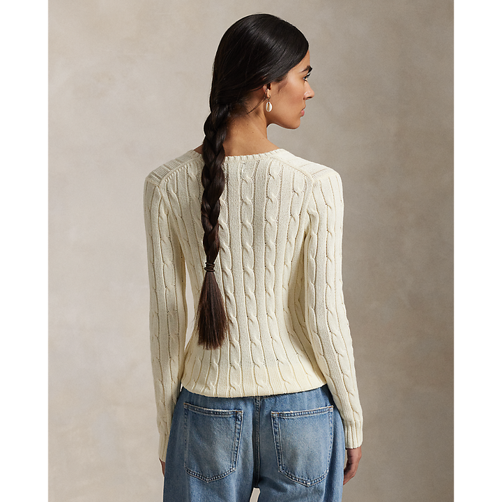 PRL Cable-Knit Cotton V-Neck Sweater/Pulover 211971870011