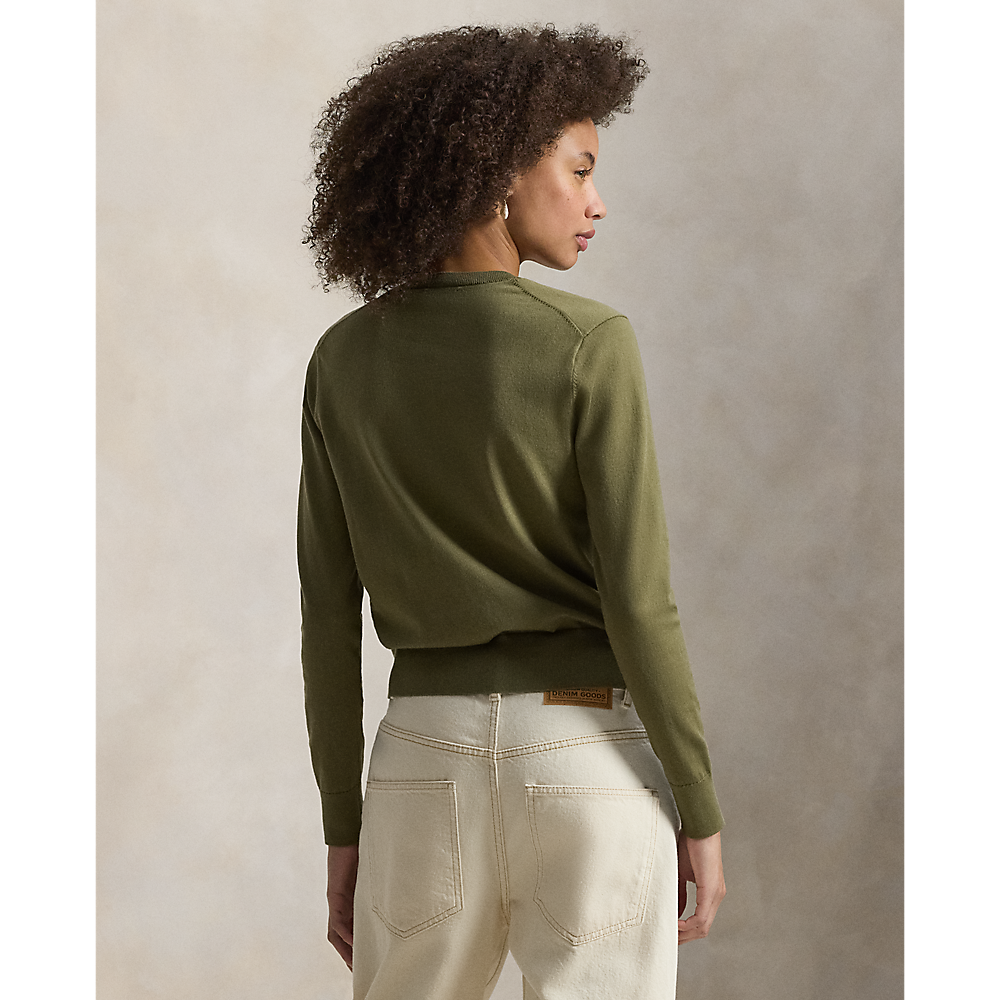 PRL Cotton Crewneck Cardigan/Pulover 211971871501