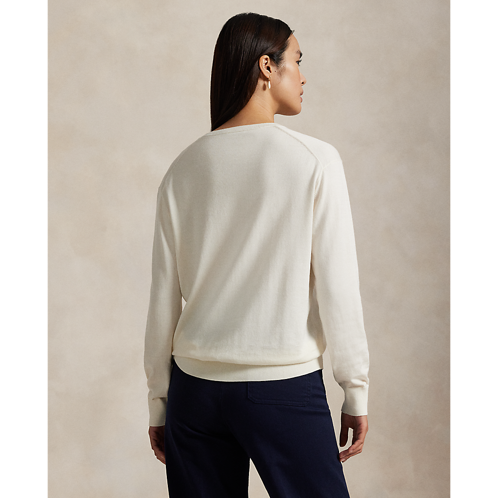 PRL Cotton V-Neck Sweater/Pulover 211972105002