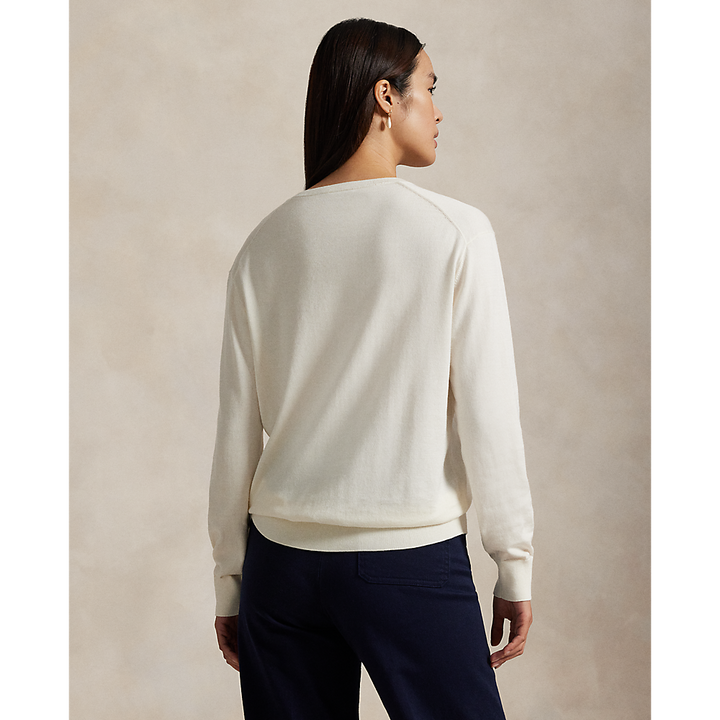 PRL Cotton V-Neck Sweater/Pulover 211972105002