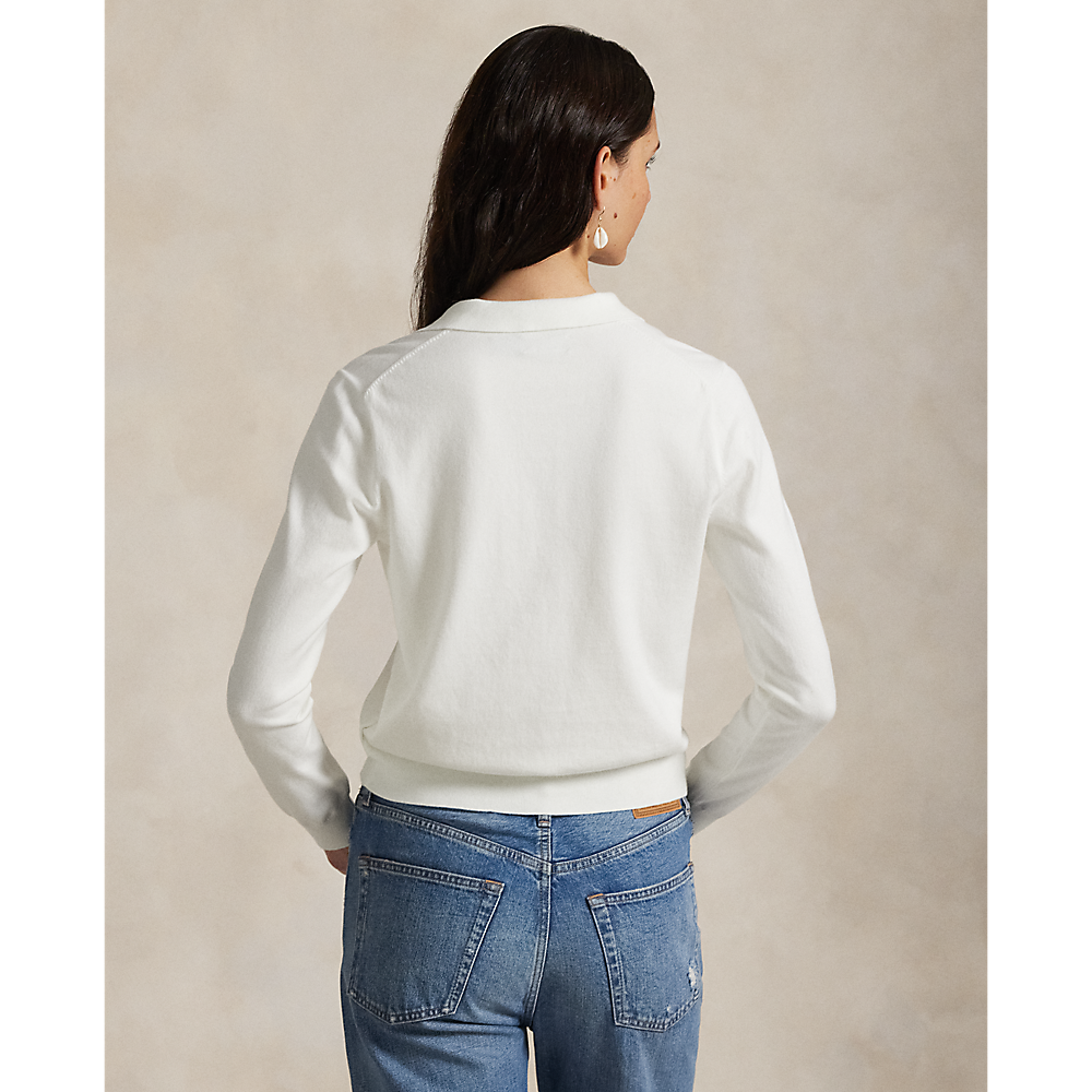 PRL Polo-Collar Buttoned Cardigan/Pulover 211972110002