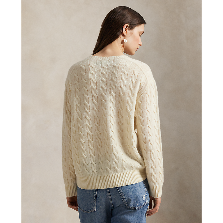 PRL Cable Wool-Cashmere Crewneck Jumper/Pulover 211972115004
