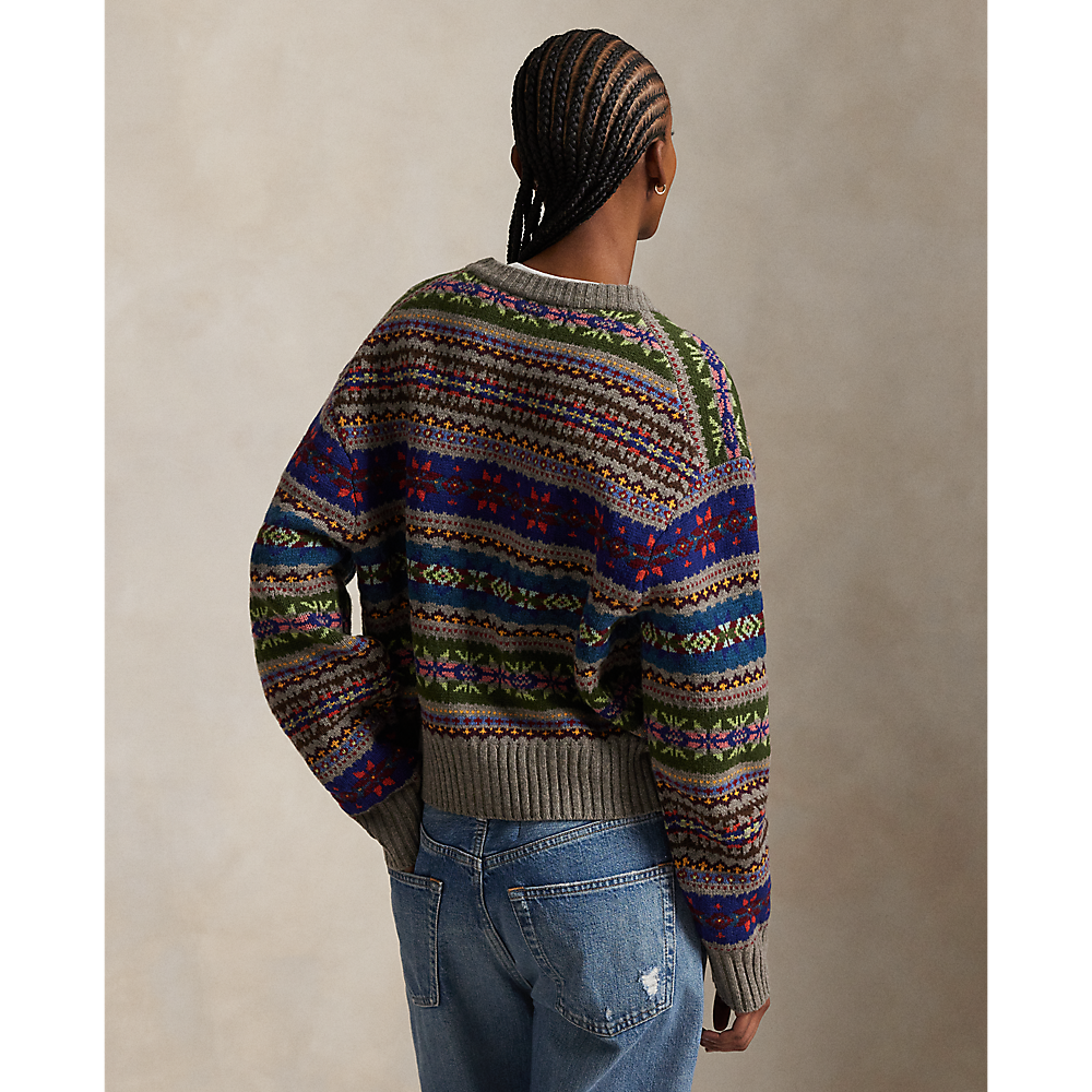 PRL Fair Isle Buttoned Cardigan/Pulover 211972164001