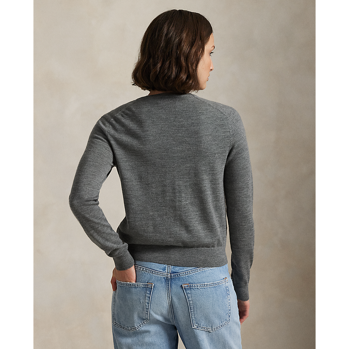 PRL  Wool Crewneck Cardigan/Pulover 211977954003
