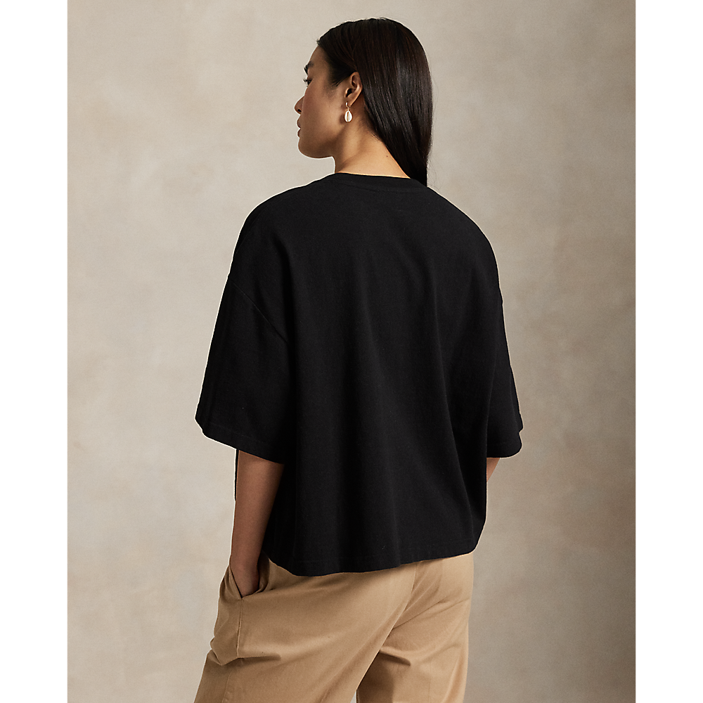 PRL Rhinestone Polo Bear Cotton Jersey Tee/Majica 211978140001