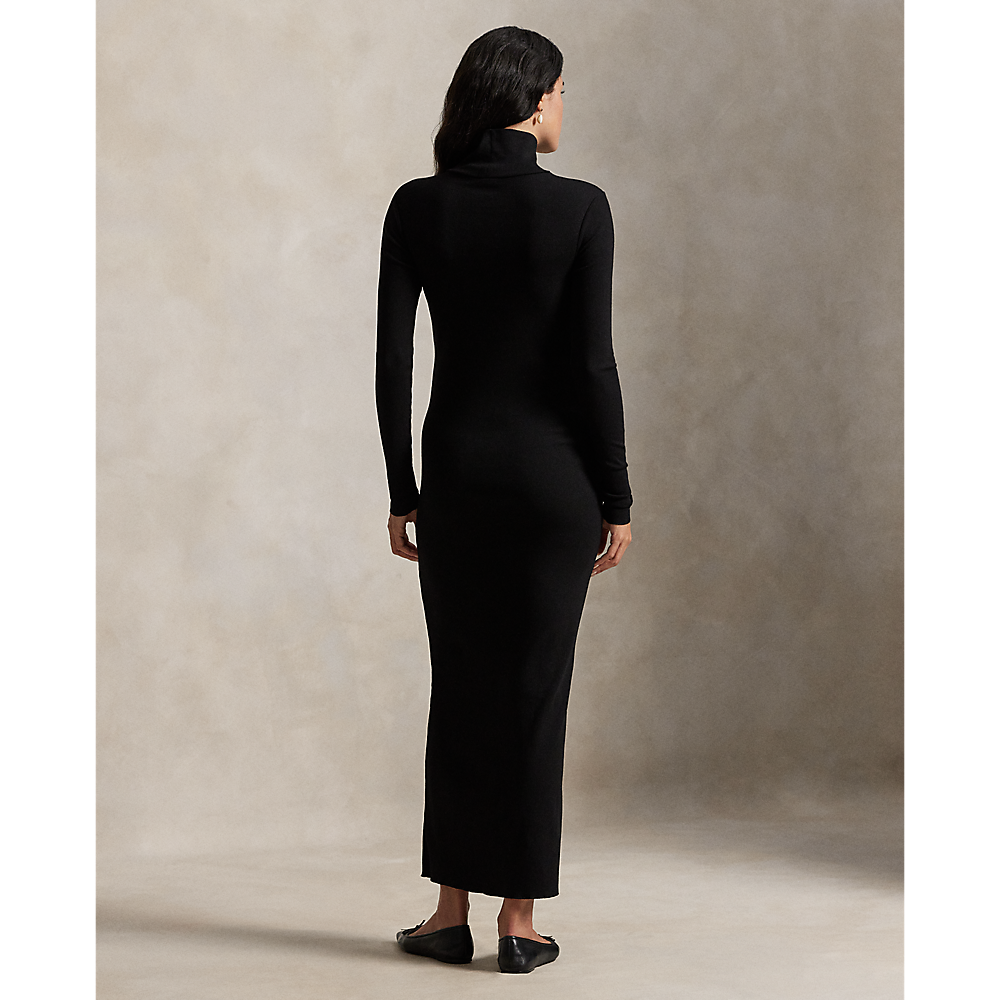 PRL Ribbed Turtleneck Dress/ Haljina 211978153001