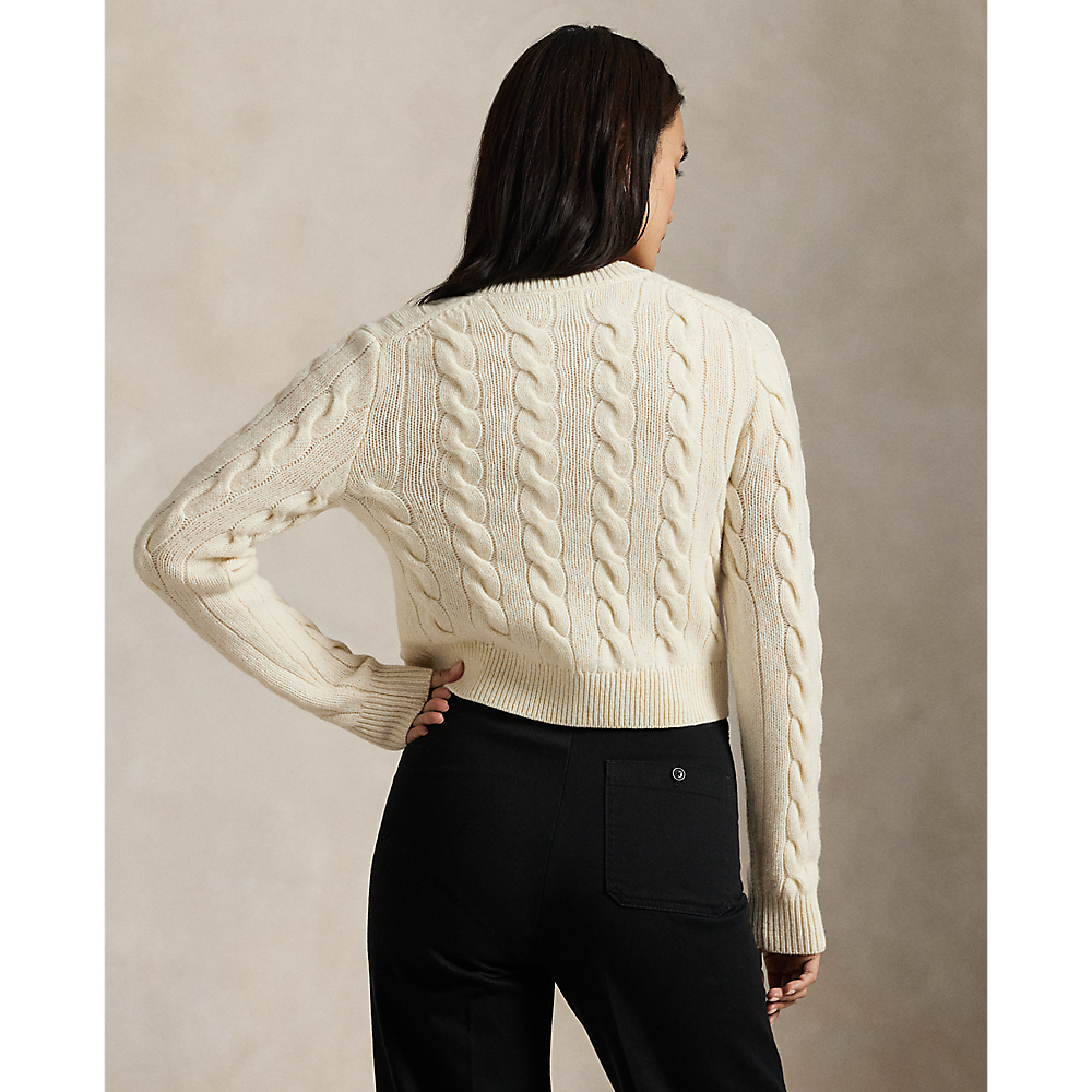 PRL Cable Wool-Cashmere Cardigan/Pulover 211978312500