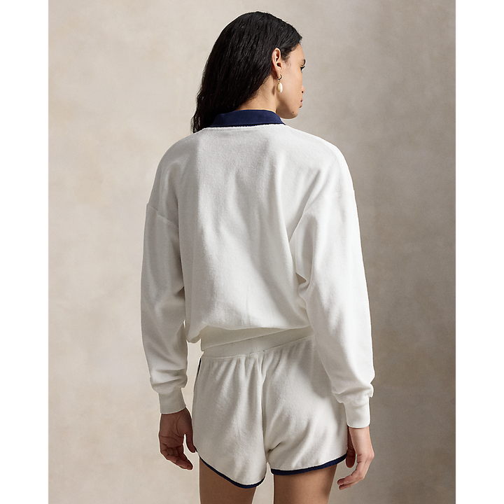 PRL Terry Long-Sleeve Polo Shirt/Polo majica 211A12737002