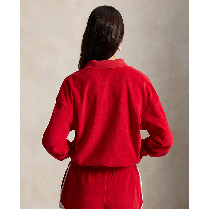 PRL Terry Long-Sleeve Polo Shirt/Polo majica 211A12737003