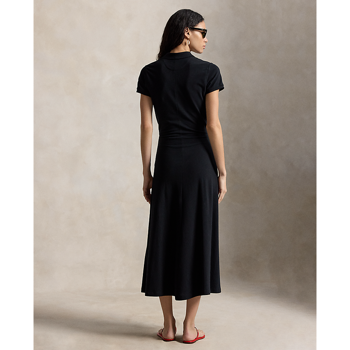 PRL Tie-Front Mesh Polo Dress/Haljina 211A12906002