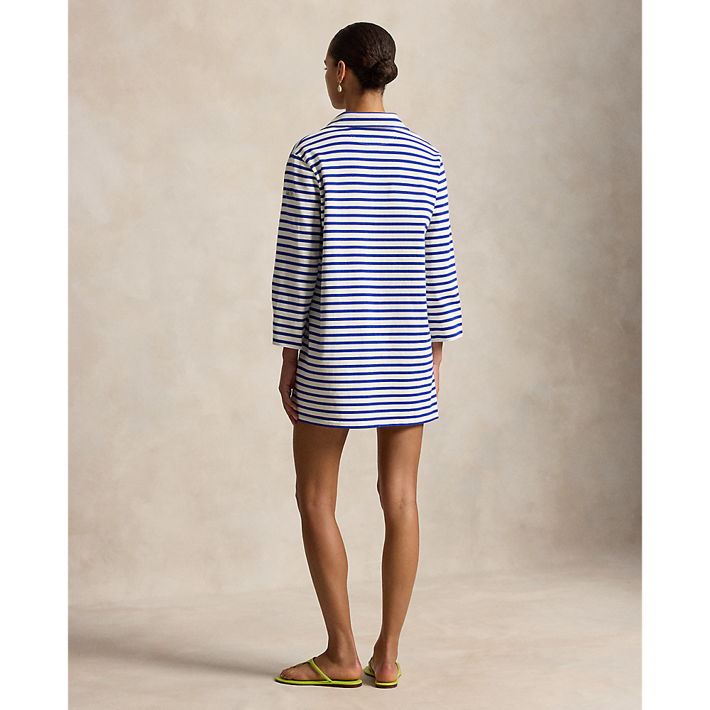 PRL Striped Cotton Dress/Haljina 211A12913001