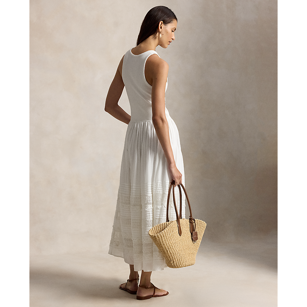 PRL Lace-Trim Tank Dress/Haljina 211A12914001