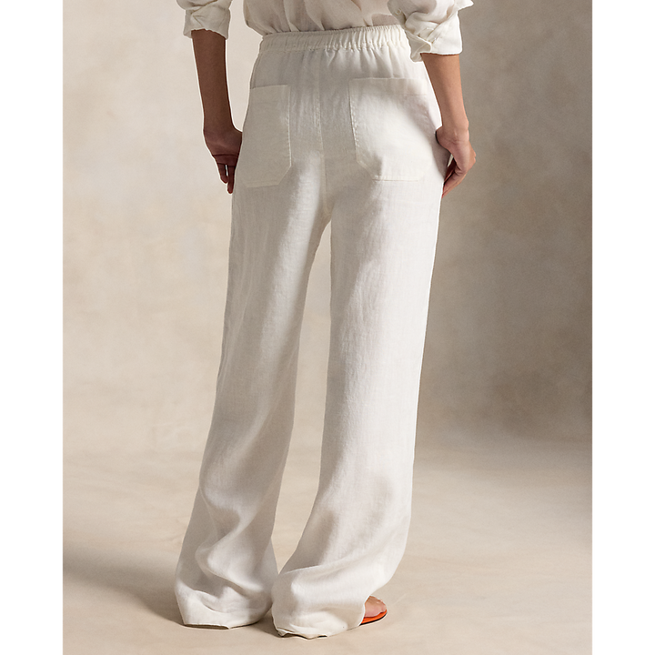 PRL Linen Drawstring Trousers/Hlače 211A12949001