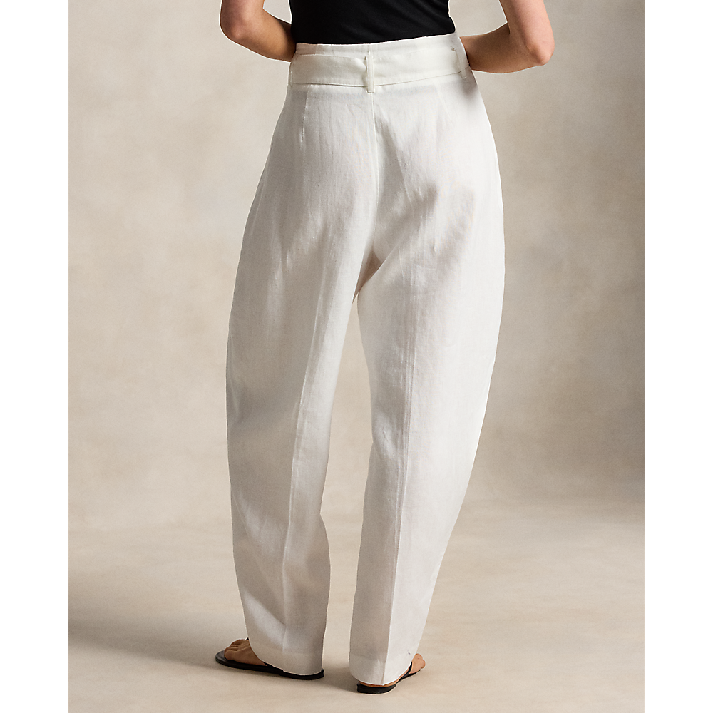 PRL Linen Tapered Wrap Pant/Hlače 211A12961001