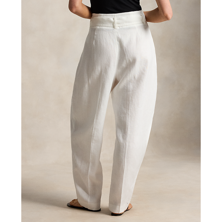 PRL Linen Tapered Wrap Pant/Hlače 211A12961001