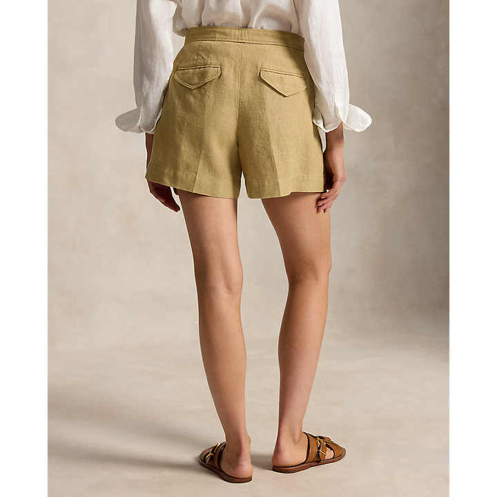 PRL Pleated Linen Short/Bermude 211A12967001