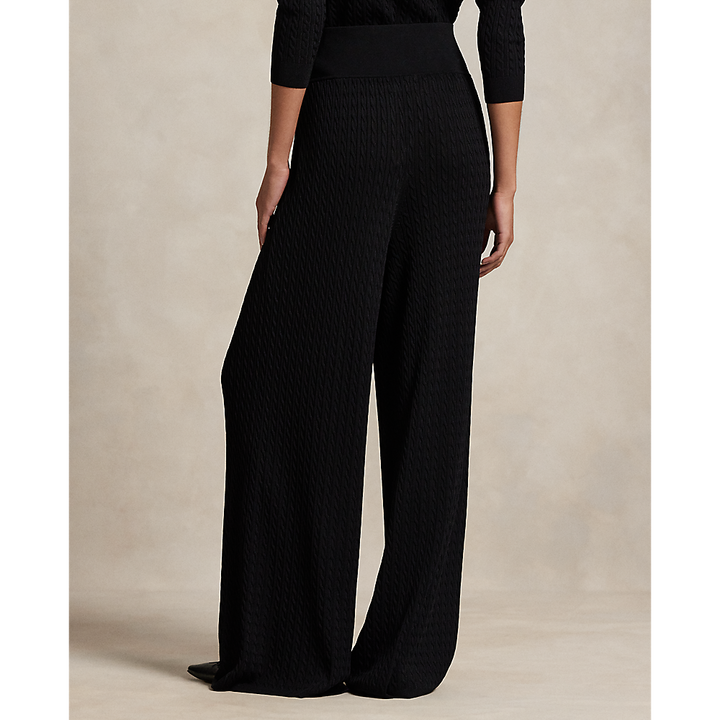 PRL Sweater Wide Leg Pants/ Hlače 211A93720001
