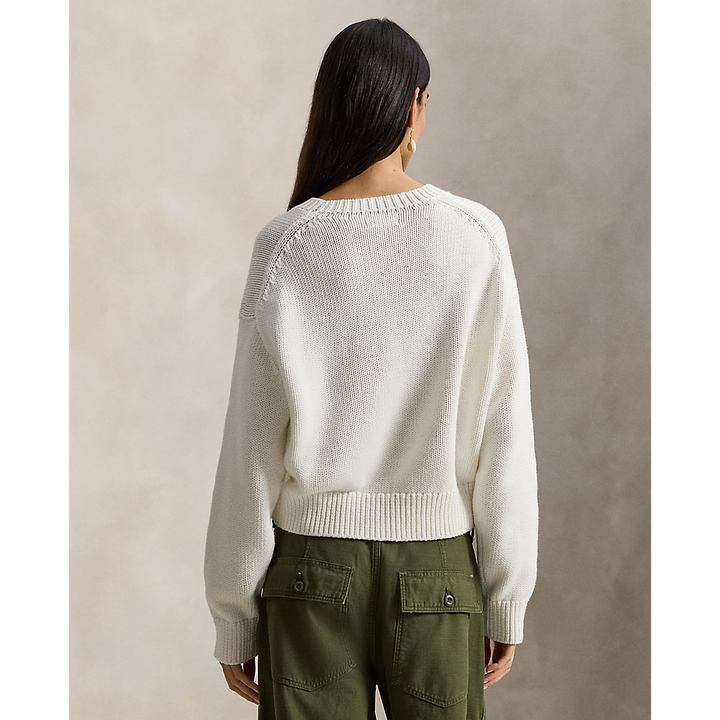 PRL Big Pony Cotton Crewneck Jumper/Pulover 211A96234002