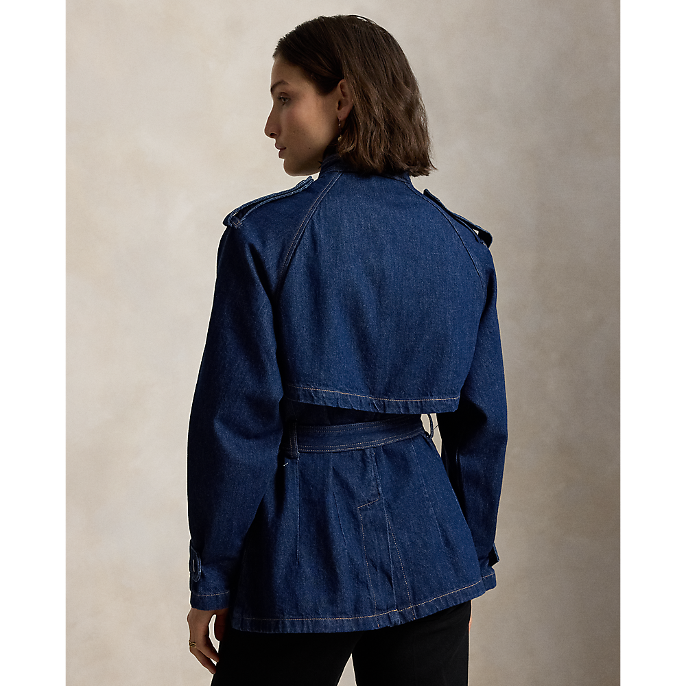 PRL Belted Denim Utility Jacket/Jakna 211A96316001