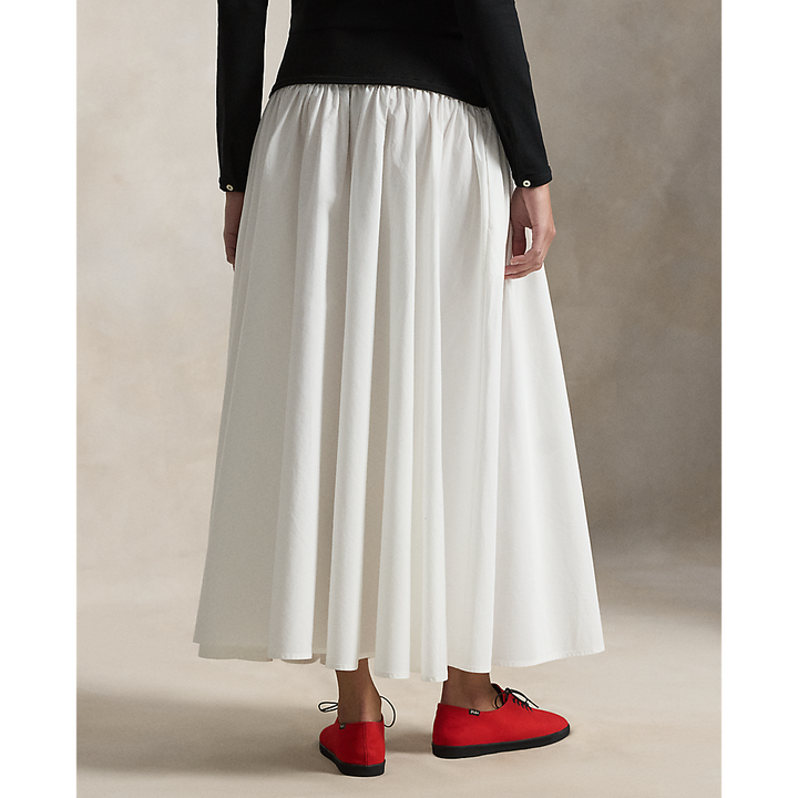 PRL A-Line Skirt with Contrasting Waistband/Suknja 211A96329002