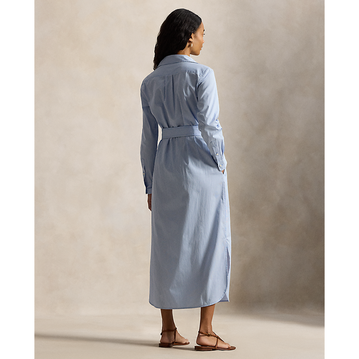 PRL Belted Striped Cotton Shirtdress/Haljina 211A96362001
