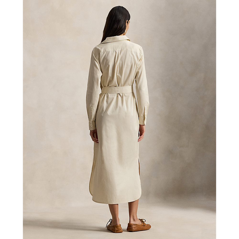 PRL Belted Striped Cotton Shirtdress/Haljina 211A96362002