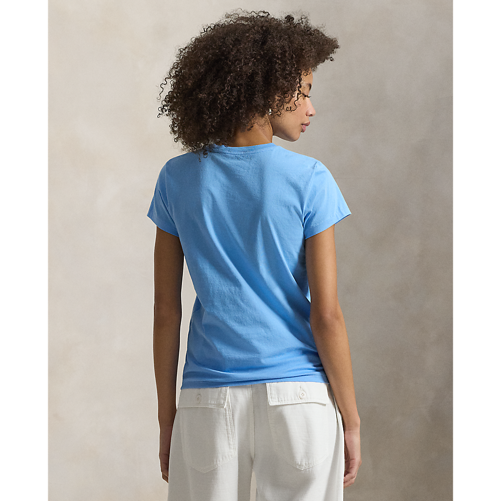 PRL Classic Fit Cotton Jersey Crewneck Tee/Majica 211B14605005