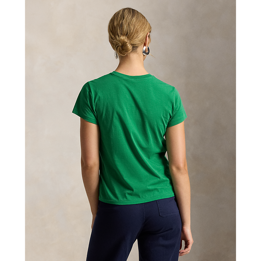 PRL Classic Fit Cotton Jersey Crewneck Tee/Majica 211B14605022