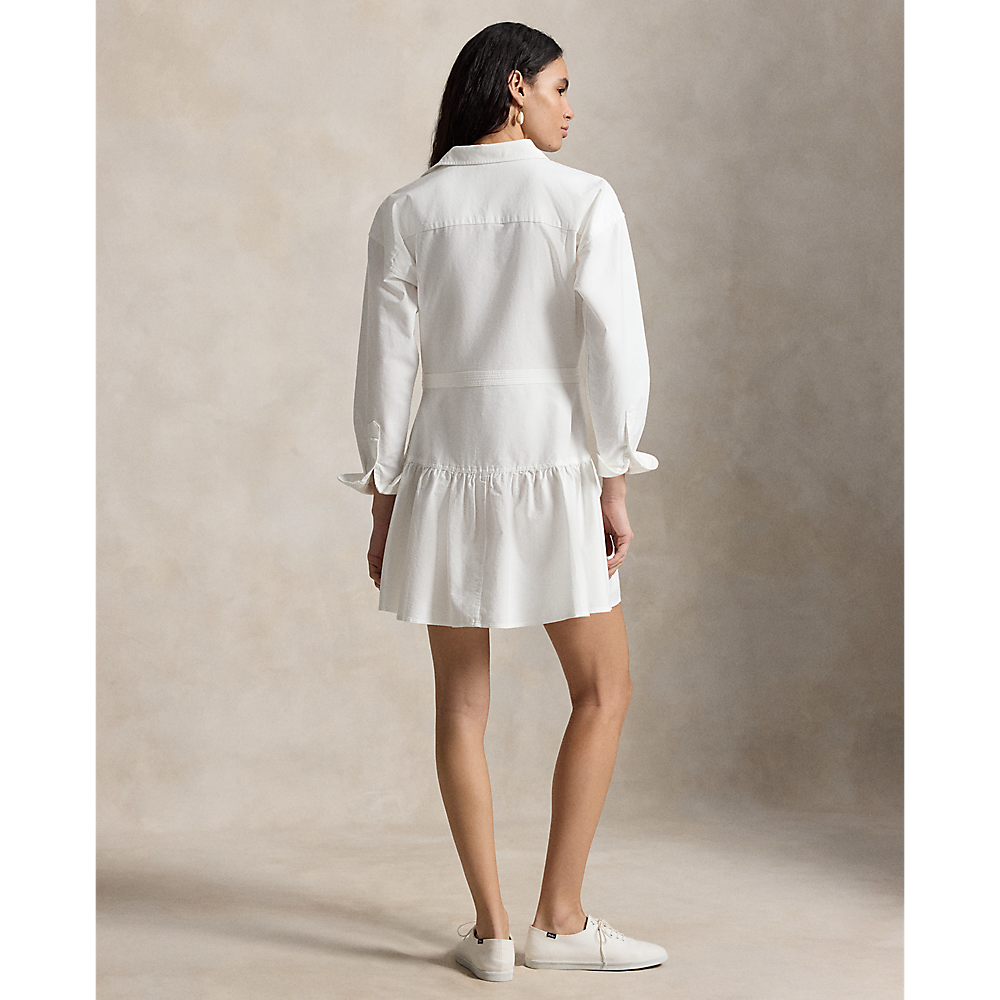 PRL Cotton Oxford Paneled Shirtdress/Haljina 211B22755002