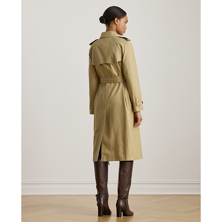 LRL Double-Breasted Belted Trench Coat/Baloner 297951259003