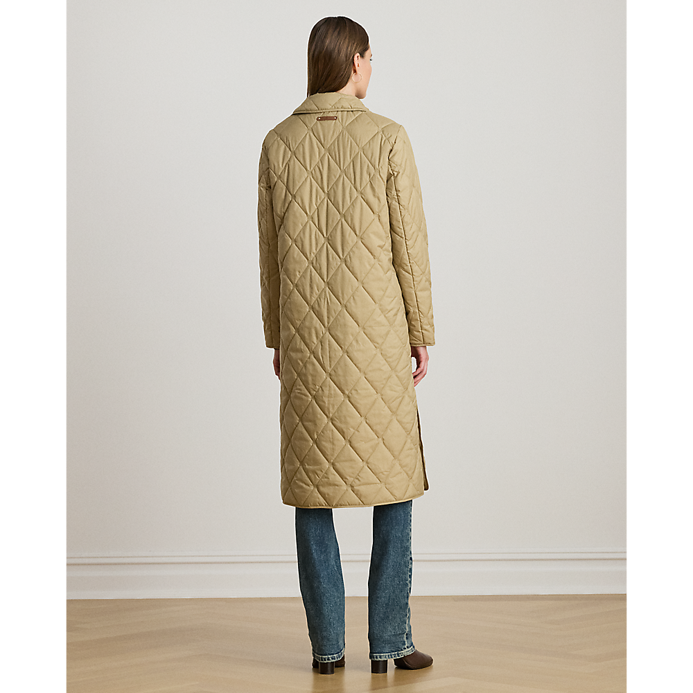 LRL Logo Quilted Down Long Coat/Jakna 297980103002