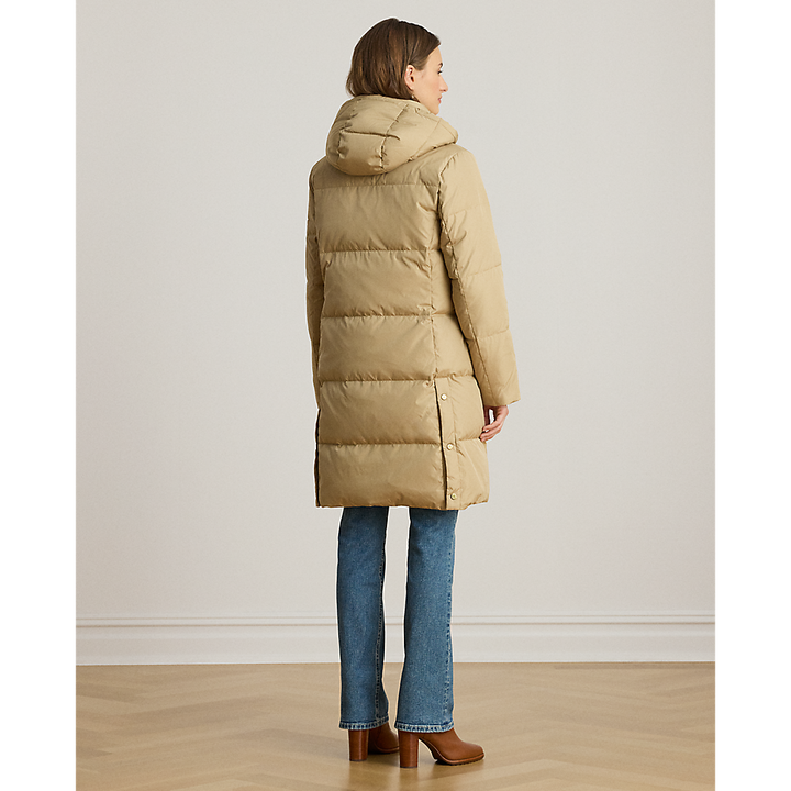 LRL Crest-Patch Hooded Quilted Down Coat/Jakna 297P04126002