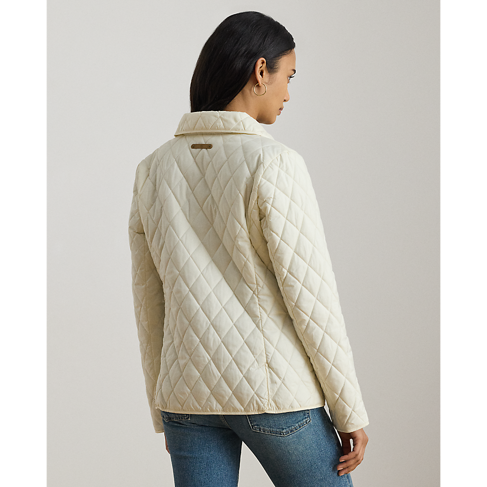 LRL Crest-Patch Diamond-Quilted Jacket/Jakna 297P10878001