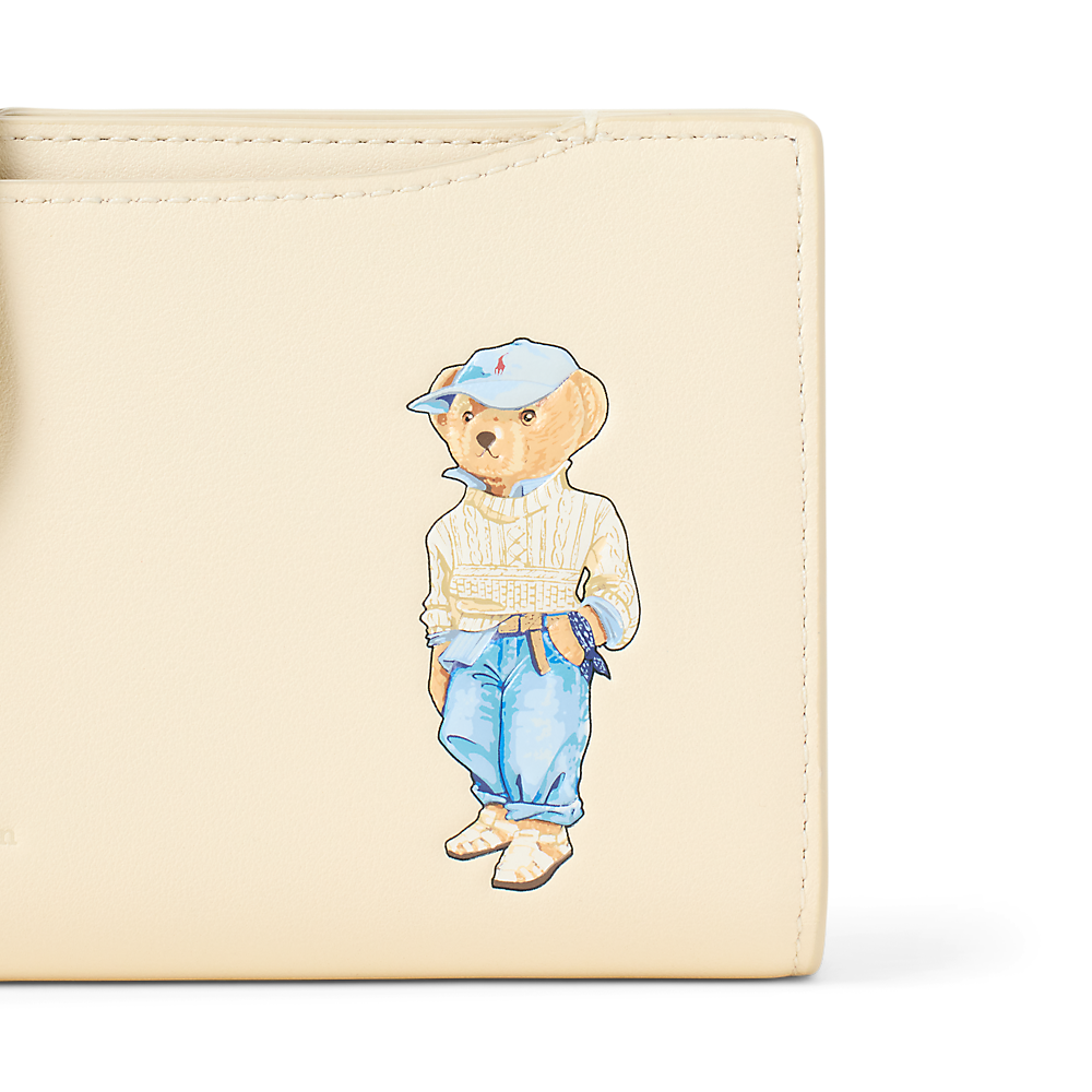 PRL Polo Bear Leather Snap Wallet/Novčanik 427967717001