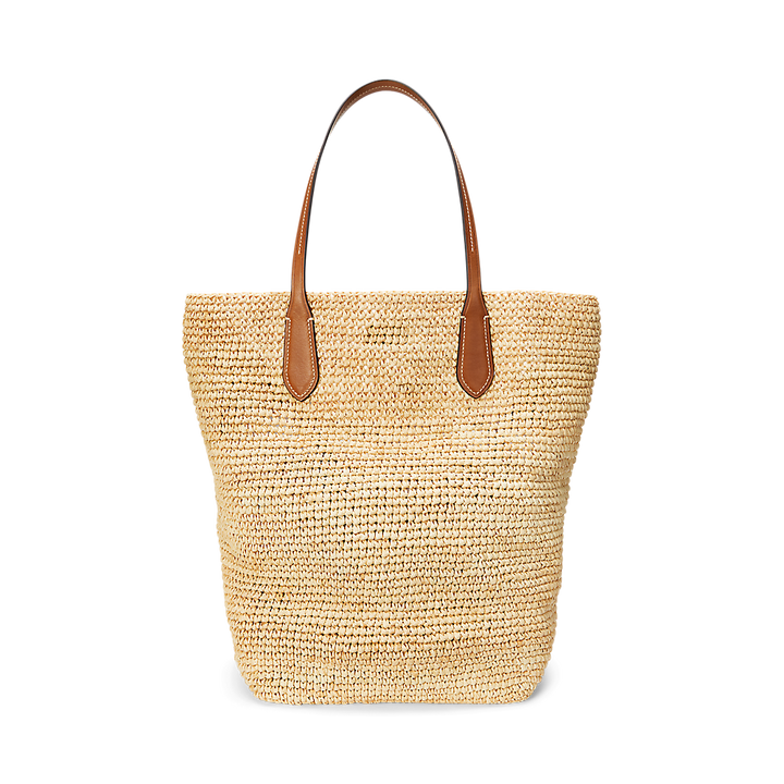 PRL Big Pony Raffia Large Tote/Torba 428923661006