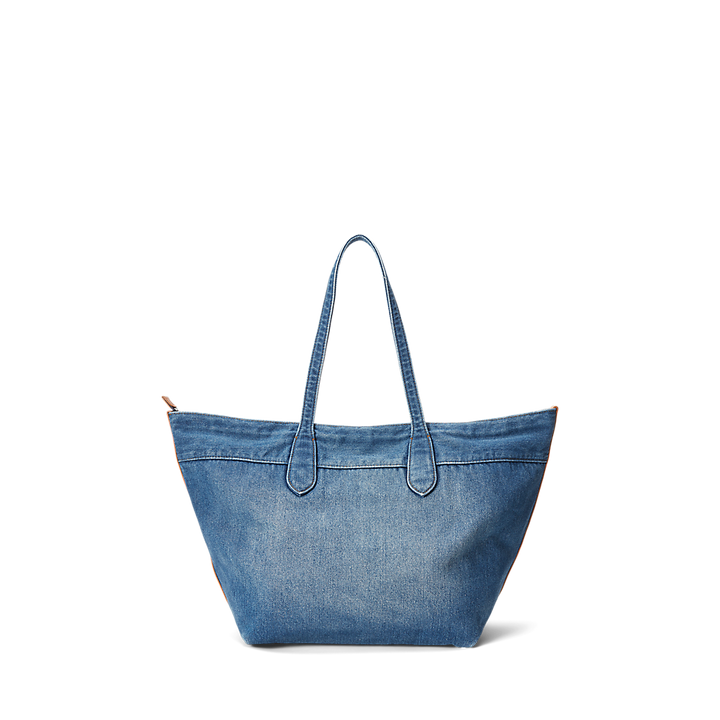 PRL Big Pony Denim Medium Bellport Tote/Torba 428960626001