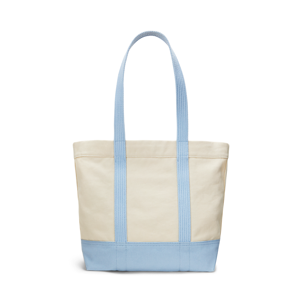 PRL Polo Bear Canvas Medium Tote/Torba 428967715001