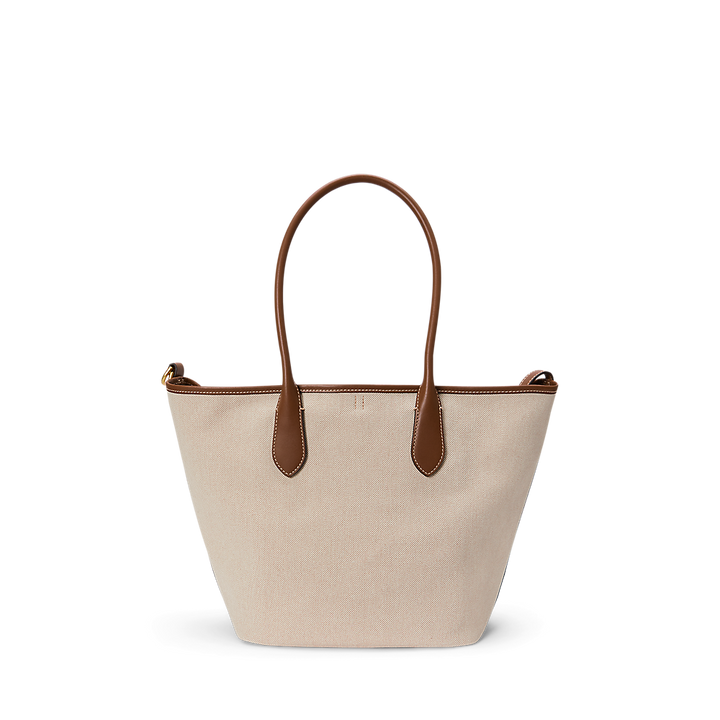 PRL Bellport Canvas-Leather Medium Tote/Torba 428P05483001